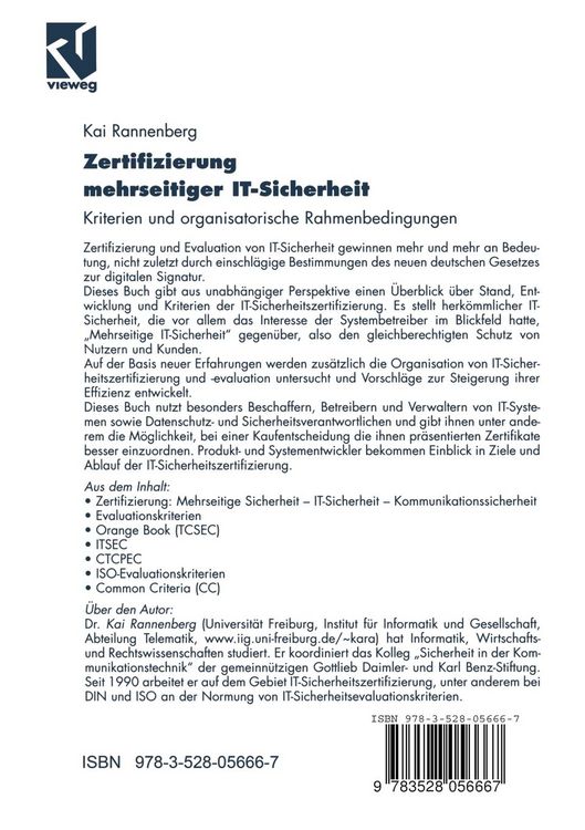 Produktbild: Zertifizierung mehrseitiger IT-Sicherheit