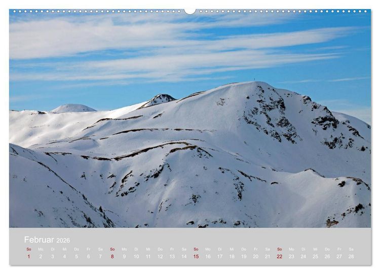 Produktbild: Gr&uuml;&szlig;e aus Zell am See (Wandkalender 2026 DIN A2 quer), CALVENDO Monatskalender