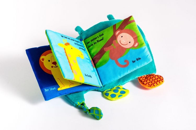 Produktbild: Mein Kuschel-Knisterbuch &ndash; Der Elefant und seine Freunde -