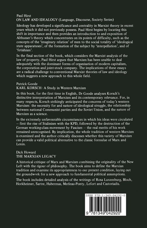 Produktbild: The Marxist Philosophy of Ernst Bloch