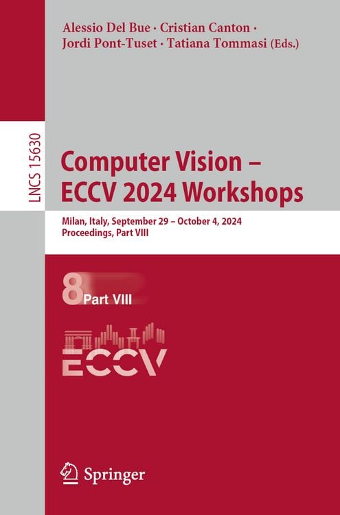 Produktbild: Computer Vision &ndash; ECCV 2024 Workshops