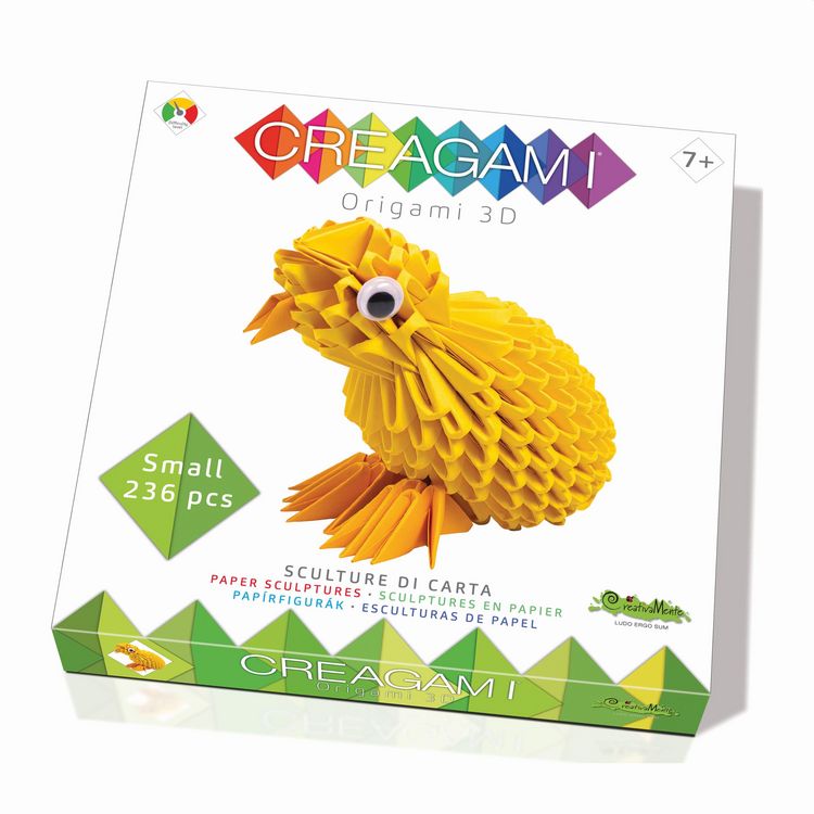 Creagami Dragon – Kit Origami Modulaire 723 Pièces, Création 3D Dragon Multicolore, Activité Créative Enfant Adulte