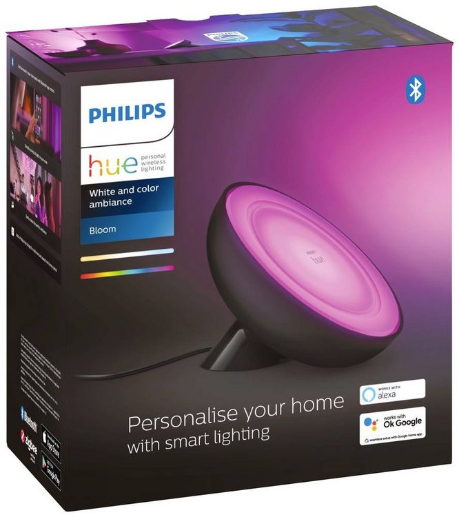 Produktbild: Philips Hue LED-Tischlampe 77112600 Bloom LED fest eingebaut 7.1W