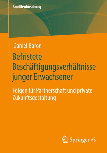 Produktbild: Befristete Besch&auml;ftigungsverh&auml;ltnisse junger Erwachsener