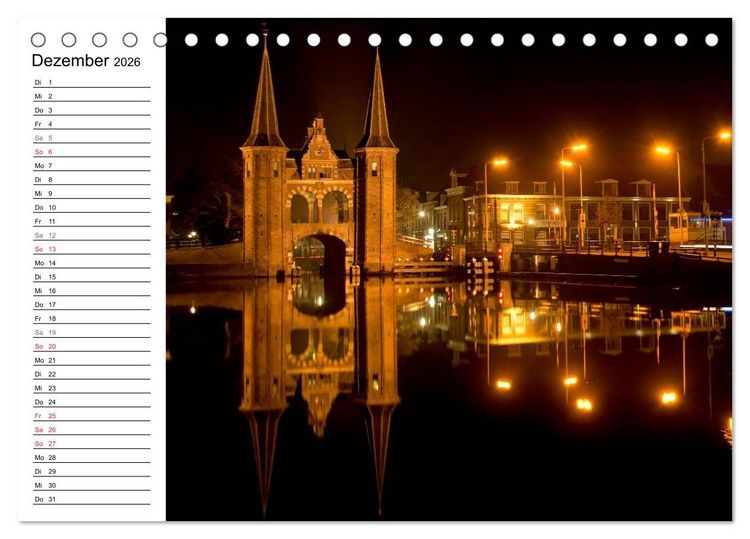 Produktbild: Friesland - Fryslan (Tischkalender 2026 DIN A5 quer), CALVENDO Monatskalender