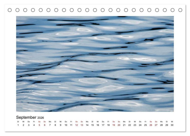 Produktbild: Wasserzauber (Tischkalender 2026 DIN A5 quer), CALVENDO Monatskalender