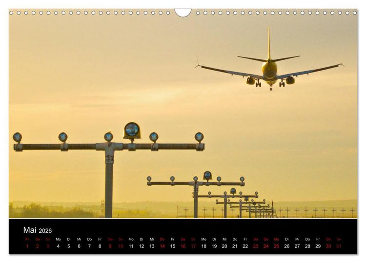 Produktbild: Flieger Tr&auml;ume 2026 (Wandkalender 2026 DIN A3 quer), CALVENDO Monatskalender