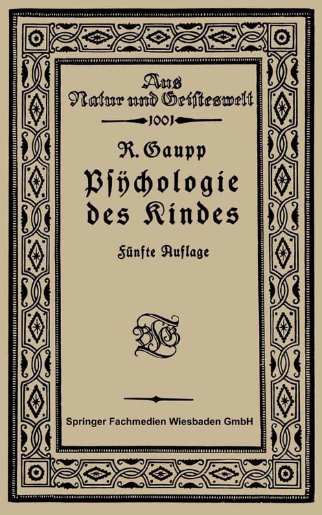 Produktbild: Psychologie des Kindes