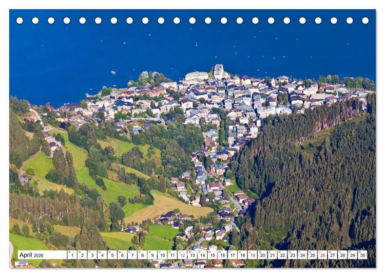 Produktbild: Der Zeller See im sch&ouml;nen Salzburger Land (Tischkalender 2026 DIN A5 quer), CALVENDO Monatskalender