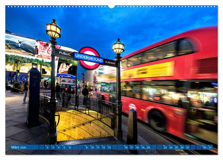 Produktbild: London Architektur (Wandkalender 2026 DIN A2 quer), CALVENDO Monatskalender