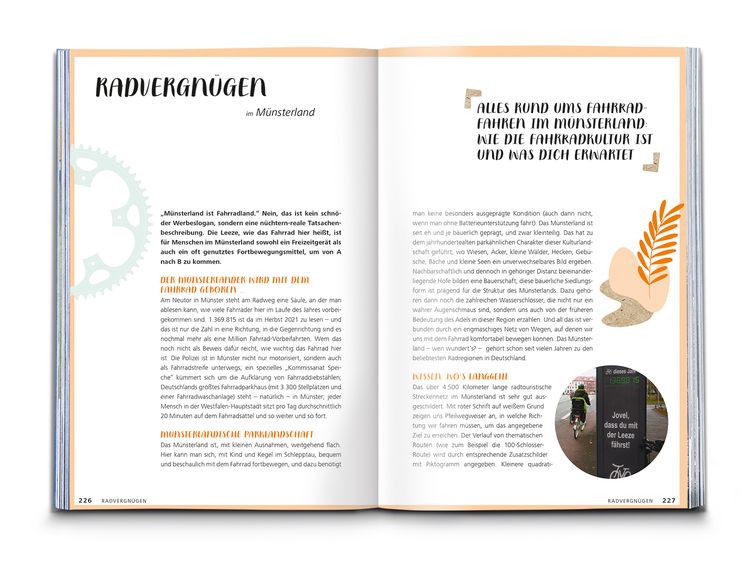 Produktbild: KOMPASS Radvergn&uuml;gen M&uuml;nsterland