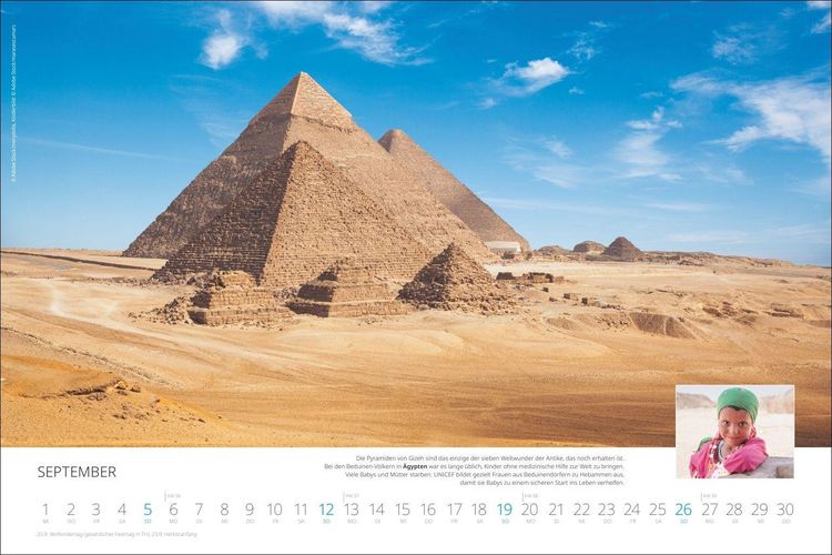 Produktbild: Unicef Posterkalender 2027