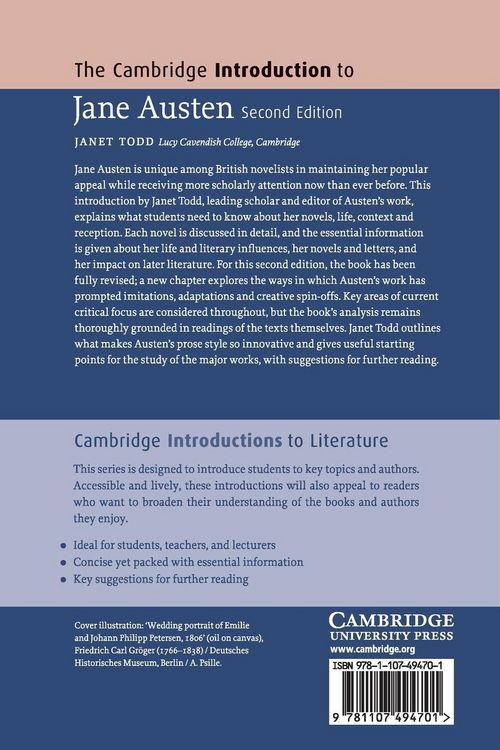 Produktbild: The Cambridge Introduction to Jane Austen