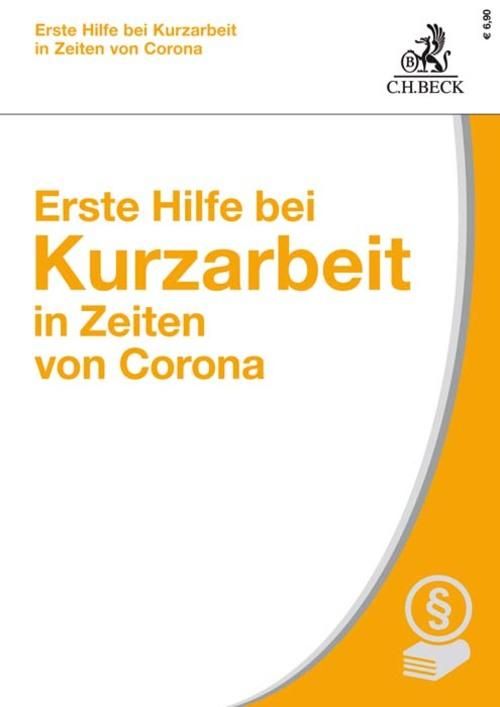 Produktbild: Erste Hilfe bei Kurzarbeit in Zeiten von Corona