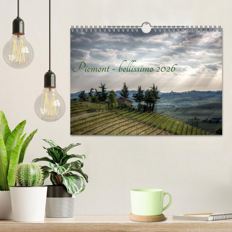 Produktbild: Piemont - bellissimo 2026 (Wandkalender 2026 DIN A4 quer), CALVENDO Monatskalender