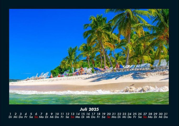 Produktbild: Trauminseln 2025 Fotokalender DIN A4