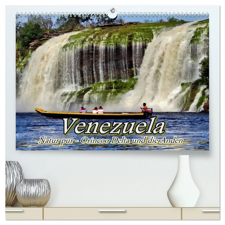 Produktbild: Venezuela - Natur pur Orinoco Delta und die Anden (hochwertiger Premium Wandkalender 2026 DIN A2 quer), Kunstdruck in Hochglanz