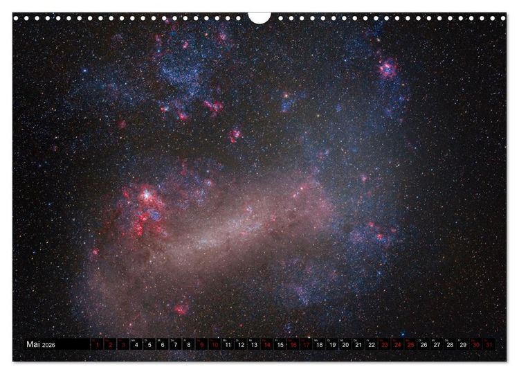Produktbild: Deepsky XVII (Wandkalender 2026 DIN A3 quer), CALVENDO Monatskalender