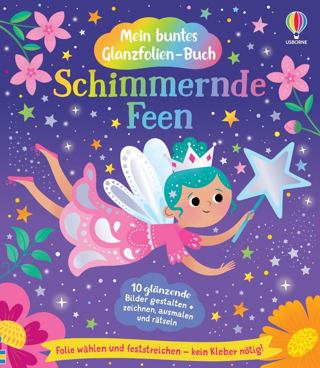Produktbild: Mein buntes Glanzfolien-Buch: Schimmernde Feen