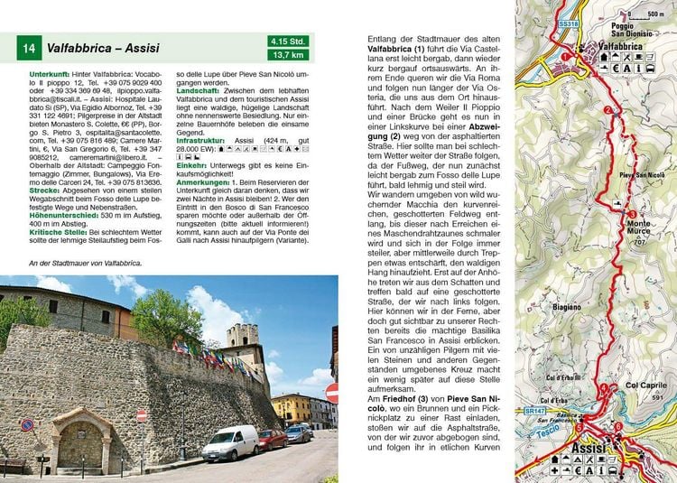 Produktbild: ROTHER Wanderf&uuml;hrer Franziskusweg