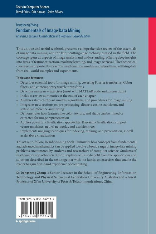 Produktbild: Fundamentals of Image Data Mining