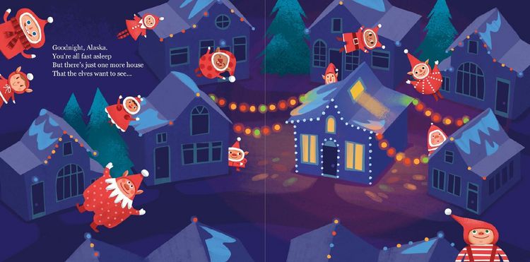 Produktbild: 12 Little Elves Visit Alaska