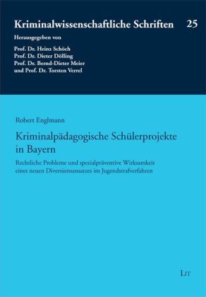 Produktbild: Englmann, R: Kriminalp&auml;dagogische Sch&uuml;lerprojekte in Bayern
