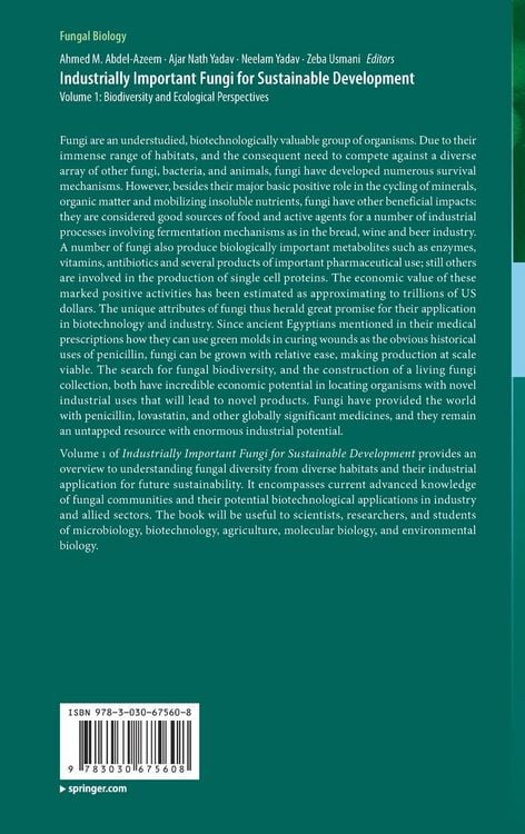 Produktbild: Industrially Important Fungi for Sustainable Development