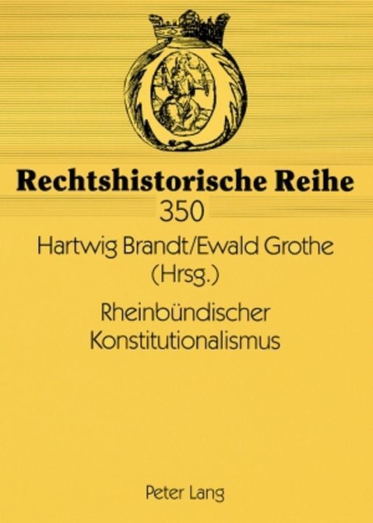 Produktbild: Rheinb&uuml;ndischer Konstitutionalismus