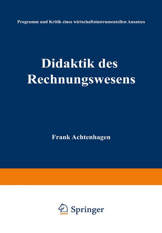 Produktbild: Didaktik des Rechnungswesens