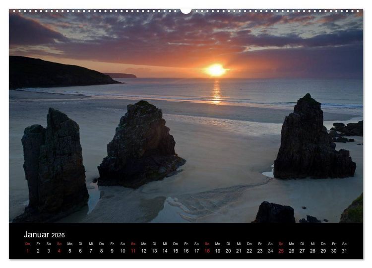 Produktbild: Schottland (Wandkalender 2026 DIN A2 quer), CALVENDO Monatskalender