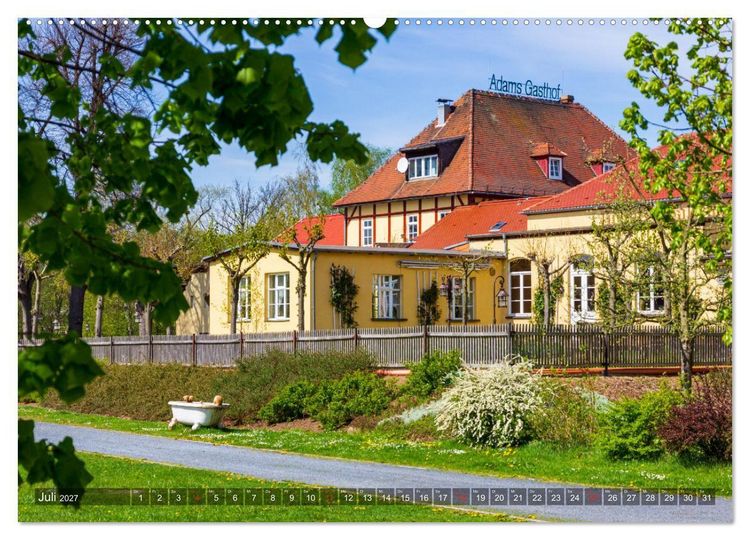 Produktbild: Moritzburg mit Schlossansichten (Wandkalender 2027 DIN A2 quer), CALVENDO Monatskalender