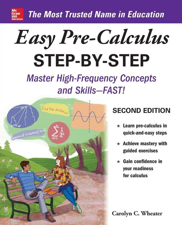 Produktbild: Easy Pre-Calculus Step-by-Step, Second Edition