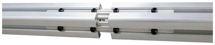 Produktbild: TRU COMPONENTS Connector link 3030C TC-10493204 Verbindungsst&uuml;ck Aluminium