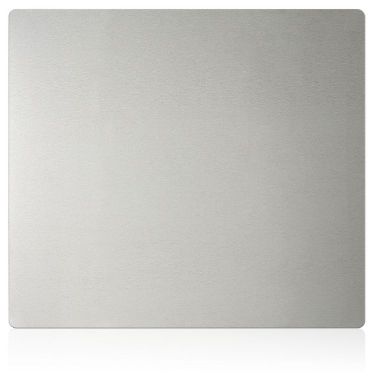 Produktbild: Wandblende Edelstahl, zuverl&auml;ssiger Spritzschutz