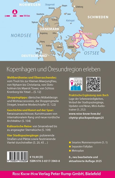 Produktbild: Reise Know-How Reisef&uuml;hrer Kopenhagen und &Ouml;resundregion mit Malm&ouml;, Lund und Helsingborg
