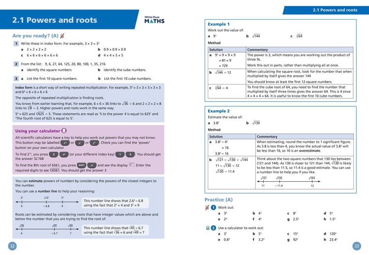 Produktbild: White Rose Aqa Gcse High Sb1