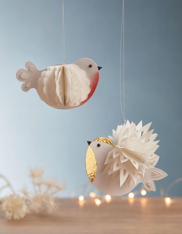 Produktbild: Weihnachtliche Papiert&uuml;ten-Deko