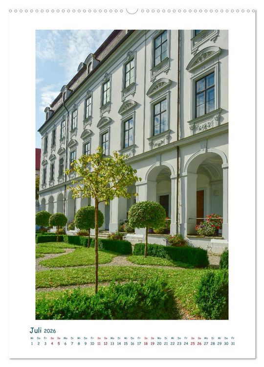 Produktbild: Augsburg - Gesichter einer Stadt (Wandkalender 2026 DIN A2 hoch), CALVENDO Monatskalender