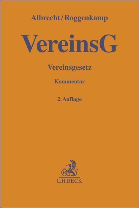 Produktbild: Vereinsgesetz (VereinsG)