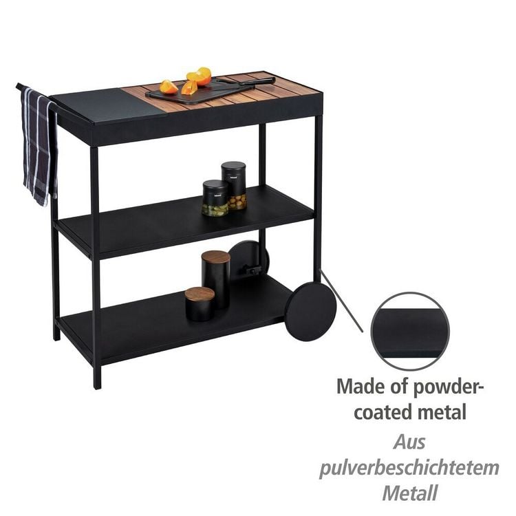 Produktbild: Servierwagen Mod. Miro, mit zertifiziertem Akazienholz