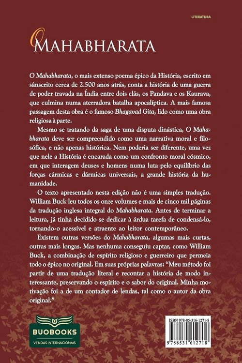 Produktbild: O Mahabharata - Nova Edi&ccedil;&atilde;o