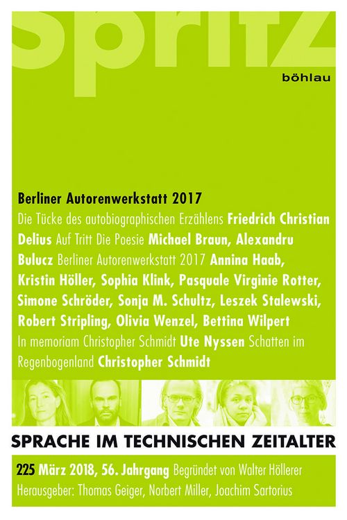 Produktbild: Berliner Autorenwerkstatt 2017
