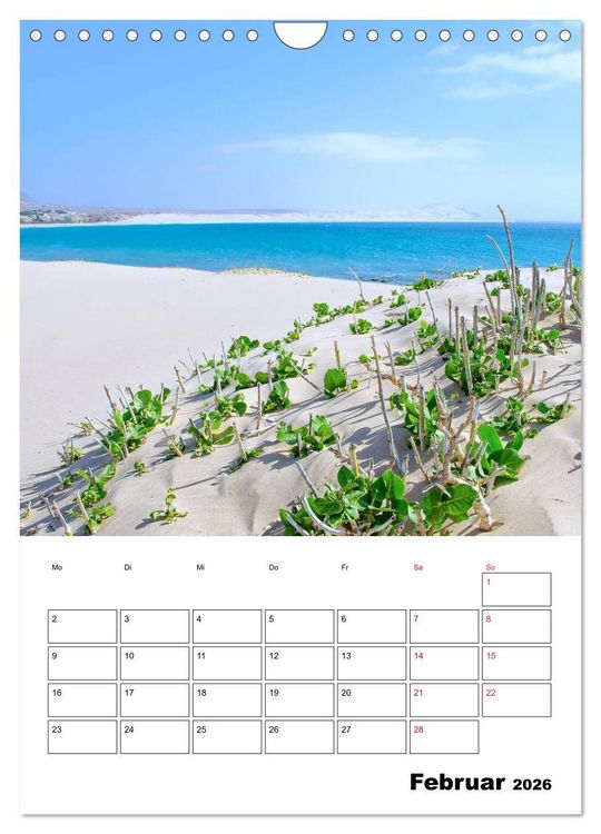 Produktbild: Boa Vista - die &bdquo;Perle&ldquo; der Kapverden (Wandkalender 2026 DIN A4 hoch), CALVENDO Monatskalender