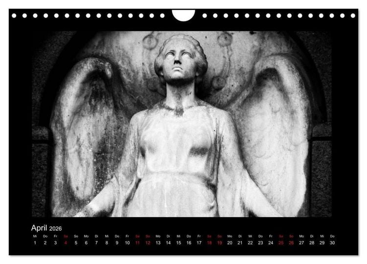 Produktbild: Die Engel von Melaten (Wandkalender 2026 DIN A4 quer), CALVENDO Monatskalender