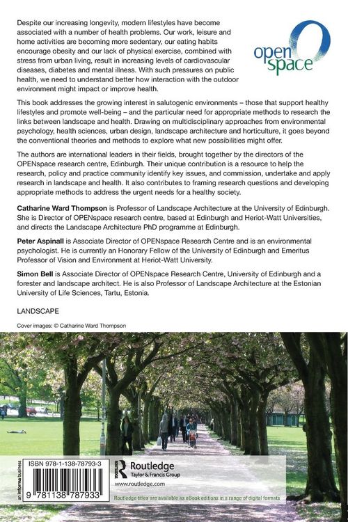 Produktbild: Innovative Approaches to Researching Landscape and Health