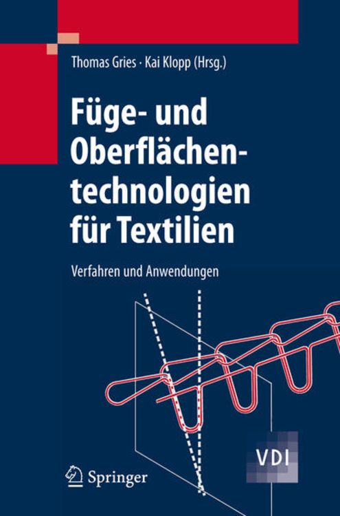 Produktbild: F&uuml;ge- und Oberfl&auml;chentechnologien f&uuml;r Textilien