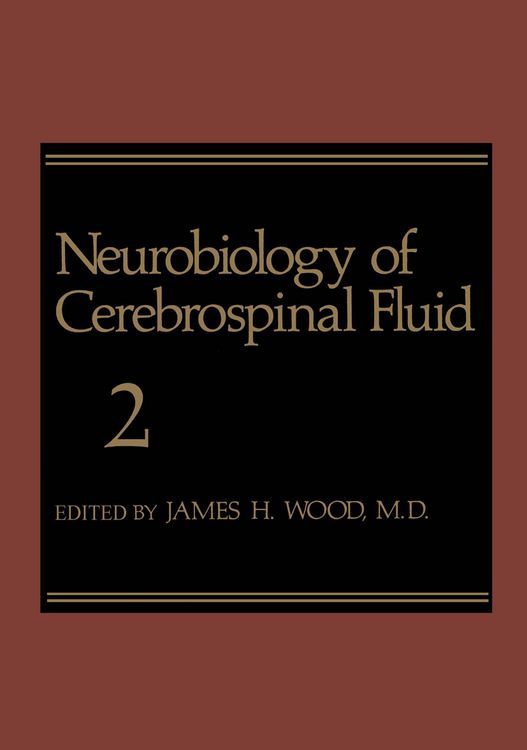 Produktbild: Neurobiology of Cerebrospinal Fluid 2