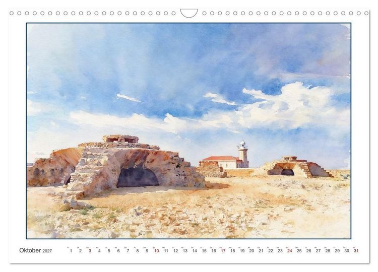 Produktbild: Beschauliches Menorca (Wandkalender 2027 DIN A3 quer), CALVENDO Monatskalender