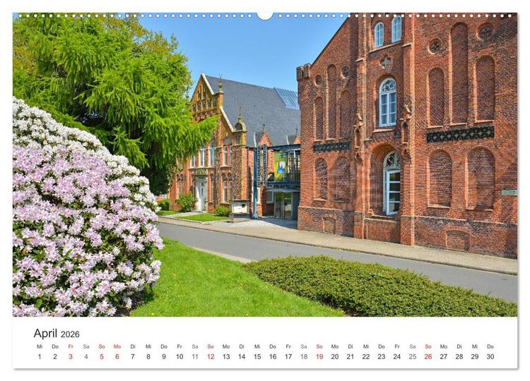 Produktbild: 750 Jahre Meldorf (Wandkalender 2026 DIN A2 quer), CALVENDO Monatskalender